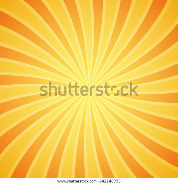 Yellow Grunge Sunbeam Background Sun Rays Stock Vector (Royalty Free ...