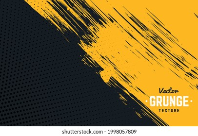 Yellow grunge Texture Background design