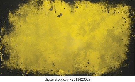 Yellow Grungy Background, Abstract Background