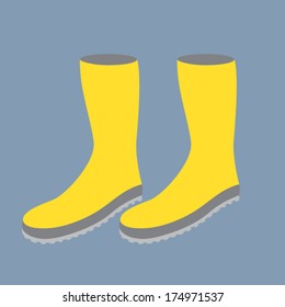 Yellow Gum Boots.