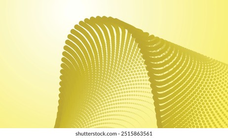 Yellow halftone abstract background for backdrop or presentation