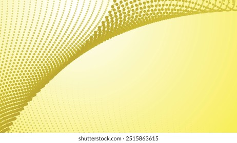 Fondo abstracto de semitono amarillo para fondo o presentación