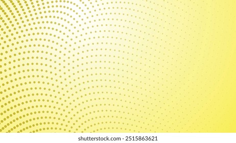 Yellow halftone abstract background for backdrop or presentation