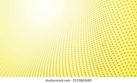 Yellow halftone abstract background for backdrop or presentation