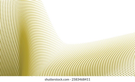 Yellow halftone abstract background for backdrop or presentation