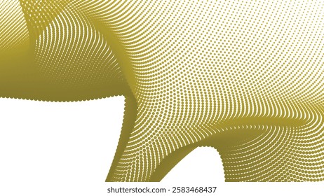Yellow halftone abstract background for backdrop or presentation