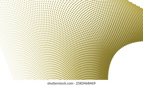 Yellow halftone abstract background for backdrop or presentation