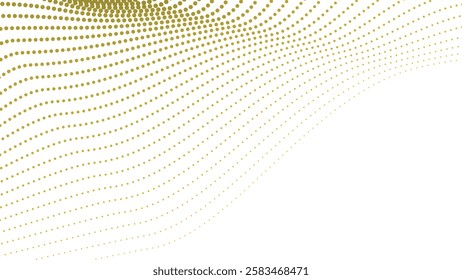 Yellow halftone abstract background for backdrop or presentation
