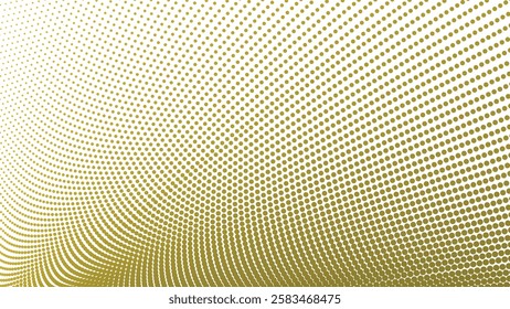 Yellow halftone abstract background for backdrop or presentation