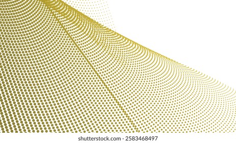 Yellow halftone abstract background for backdrop or presentation