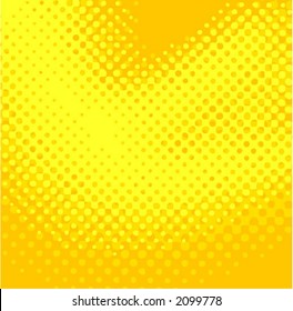yellow halftone - color can be changed