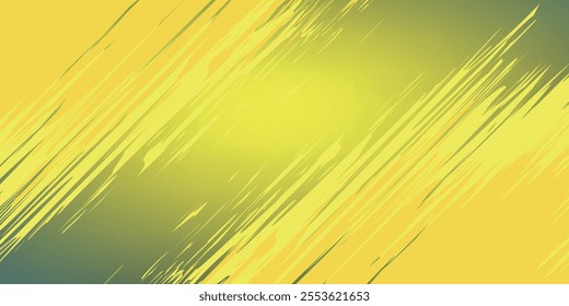 Yellow halftone dots and dark blue color pattern on gradient grunge texture background.