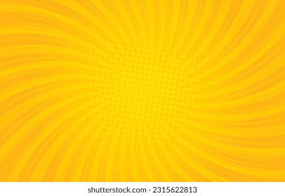 diseño de fondo de fondo de efecto semitónico amarillo