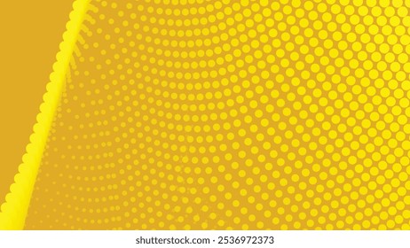 Meio-tom amarelo com fundo abstrato gradiente para plano de fundo ou apresentação