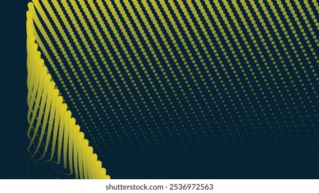 Meio-tom amarelo com fundo abstrato gradiente para plano de fundo ou apresentação