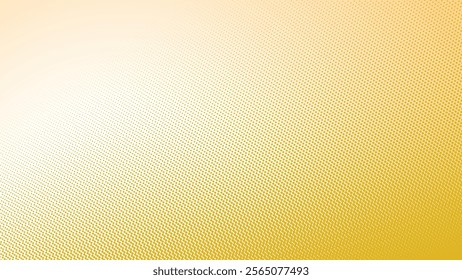 Yellow halftone gradient abstract background for backdrop or presentation