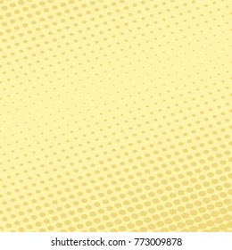 yellow halftone gradients, vector background