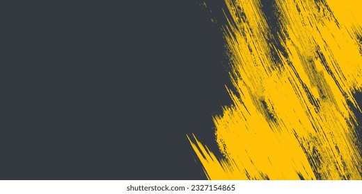 Yellow halftone on blue background. Vector dotted sparkles or halftone shine pattern texture Pop Art Style Background