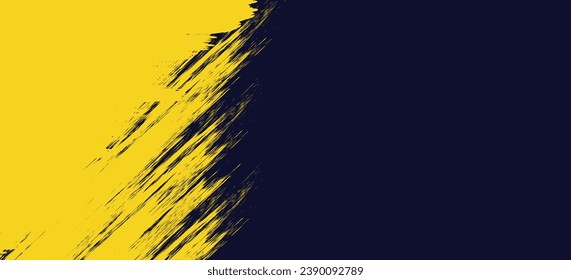 Yellow halftone on blue background. Vector dotted sparkles or halftone shine pattern texture Pop Art Style Background. Vector illustration
