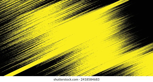 Yellow halftone on blue background. Vector dotted sparkles or halftone shine pattern texture Pop Art Style Background
