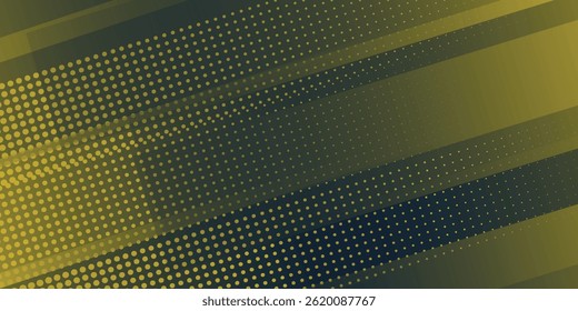Meio-tom amarelo sobre fundo azul. Vetor pontilhado brilhos ou meio-tom brilho padrão textura Pop Art Estilo Plano de fundo vetor ilustração 