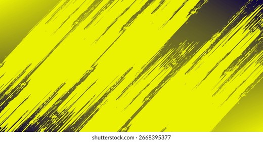 Medio tono amarillo sobre fondo azul. Vector punteado destellos o semitono brillo patrón textura Pop estilo de arte de fondo. 