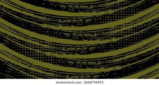 Medio tono amarillo sobre fondo azul. Vector punteado destellos o semitono brillo patrón textura Pop estilo de arte de fondo