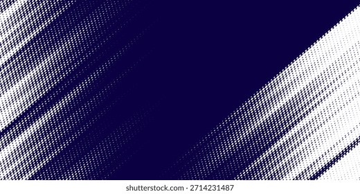 Yellow halftone on blue background. Vector EPS10