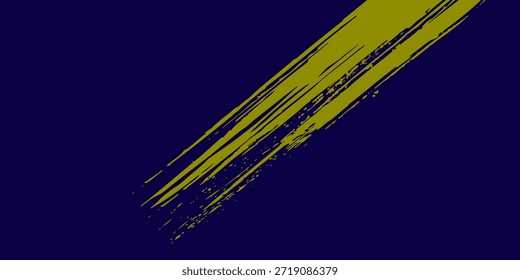 Gelber Halbton auf blauem Hintergrund. Vektor gepunktete funkelt oder Halbton Glanz Muster Textur Pop Art Style Hintergrund.