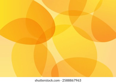 Yellow halftone pattern. Gradient background. Bright orange texture overlay. Vector background for poster, banner, advertisement