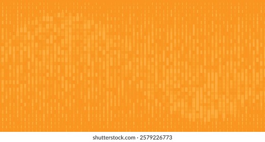 Yellow halftone pattern. Retro comic gradient background. Bright orange pixelated dotted texture overlay. Cartoon pop art faded gradient pattern. Vector backdrop for poster, banner, advertisement