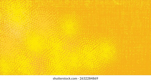 textura de meio-tom amarela útil como plano de fundo