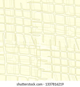 Yellow hand drawn lattice background