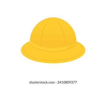 yellow hat worn by new students