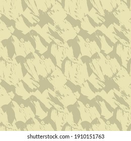 Yellow Heart shaped brush stroke seamless pattern background for fashion textiles, graphics