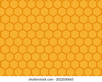 Yellow hexagonal Background Vector concept; pattern Geometric vector