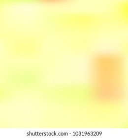 Yellow holographic background. Foil colorful texture. Abstract soft pastel colors backdrop. Trendy creative vector cosmic gradient. Vibrant print illustration. Creative neon template for banner.
