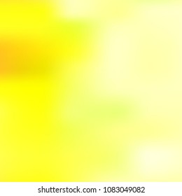 Yellow holographic background. Foil colorful texture. Abstract soft pastel colors backdrop. Trendy creative vector cosmic gradient. Vibrant print illustration. Creative neon template for banner.