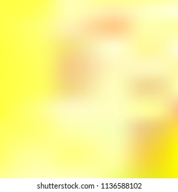 Yellow holographic background. Foil colorful texture. Abstract soft pastel colors backdrop. Trendy creative vector cosmic gradient. Vibrant print illustration. Creative neon template for banner.