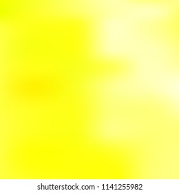 Yellow holographic background. Foil colorful texture. Abstract soft pastel colors backdrop. Trendy creative vector cosmic gradient. Vibrant print illustration. Creative neon template for banner.