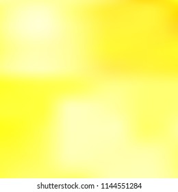 Yellow holographic background. Foil colorful texture. Abstract soft pastel colors backdrop. Trendy creative vector cosmic gradient. Vibrant print illustration. Creative neon template for banner.