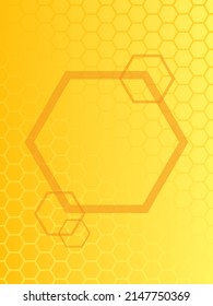 Fondo vectorial de textura de abeja amarilla