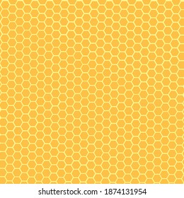 yellow honeycomb textured wallpaper vector
