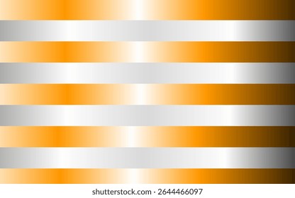 Yellow horizontal lines pattern background. Vector EPS 10 illustration.