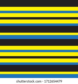 Yellow Horizontal striped seamless pattern background suitable for fashion textiles, graphics
