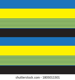 Yellow Horizontal striped seamless pattern background suitable for fashion textiles, graphics