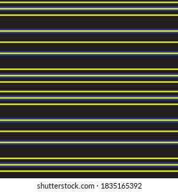 Yellow Horizontal striped seamless pattern background suitable for fashion textiles, graphics
