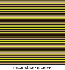 Yellow Horizontal striped seamless pattern background suitable for fashion textiles, graphics