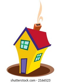Yellow house