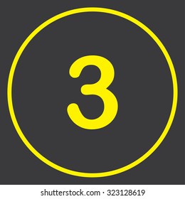 A Yellow Icon in a Circle - 3